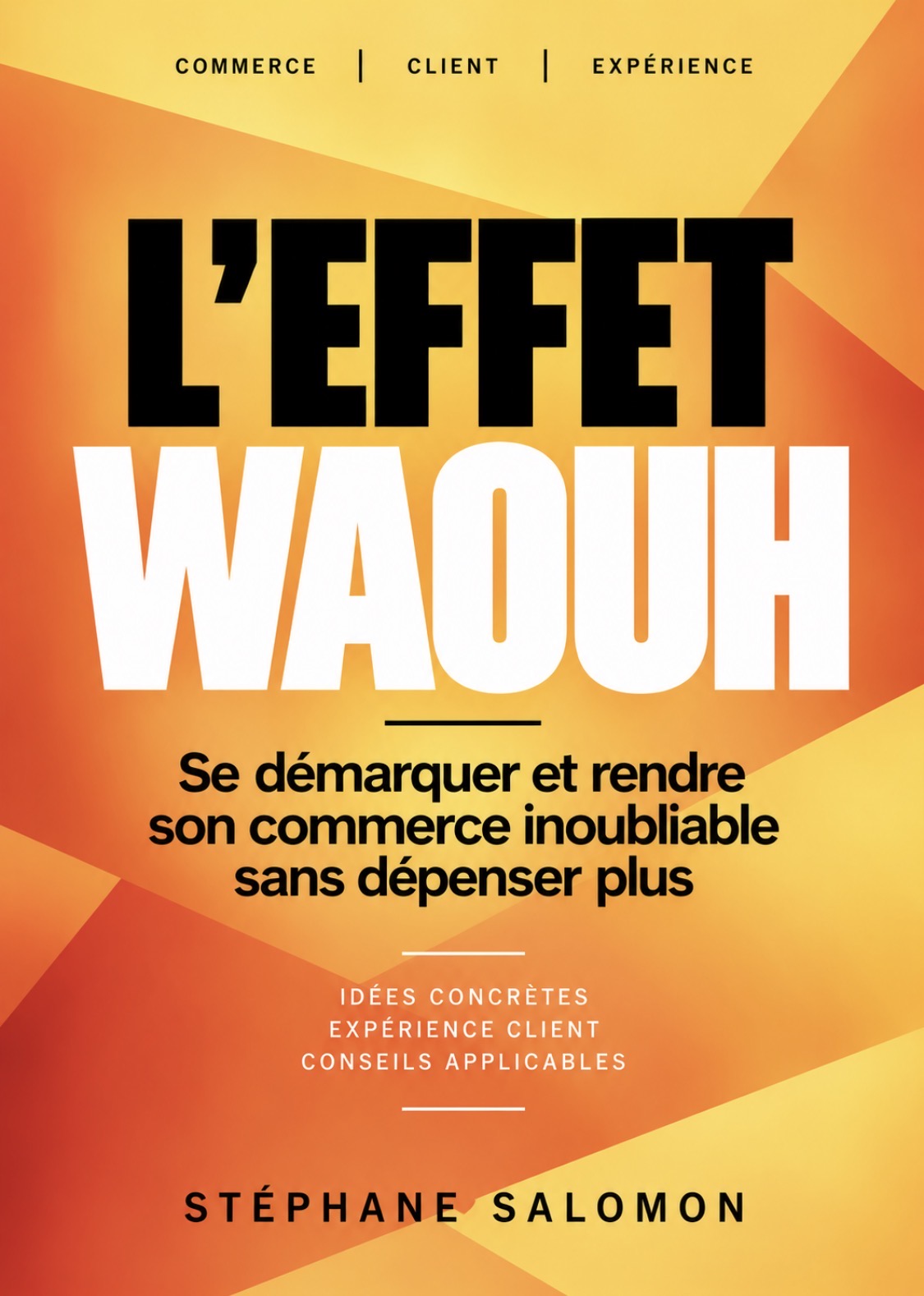 Couverture du livre L’Effet Waouh de Stéphane Salomon