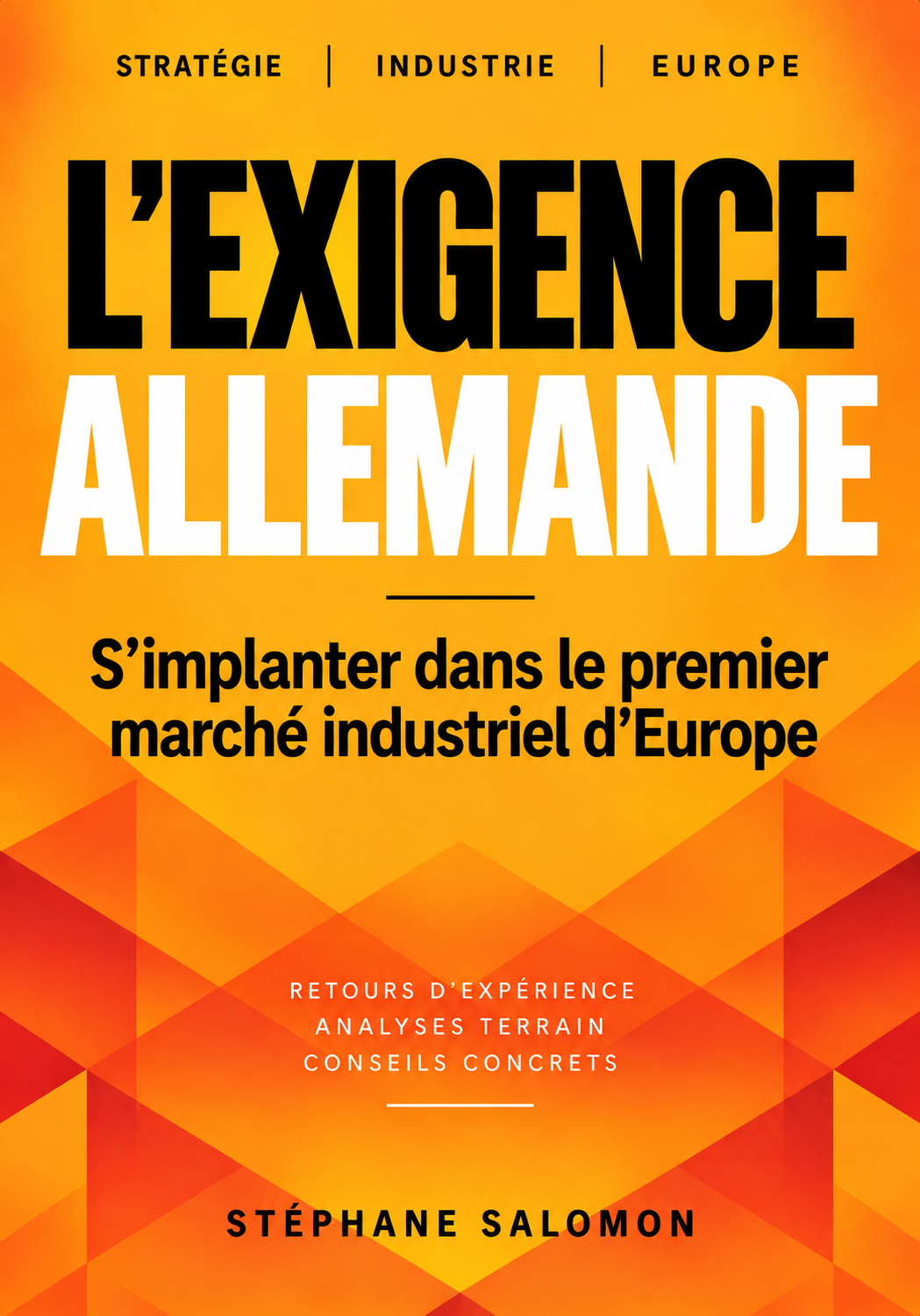 Couverture de L'Exigence allemande
